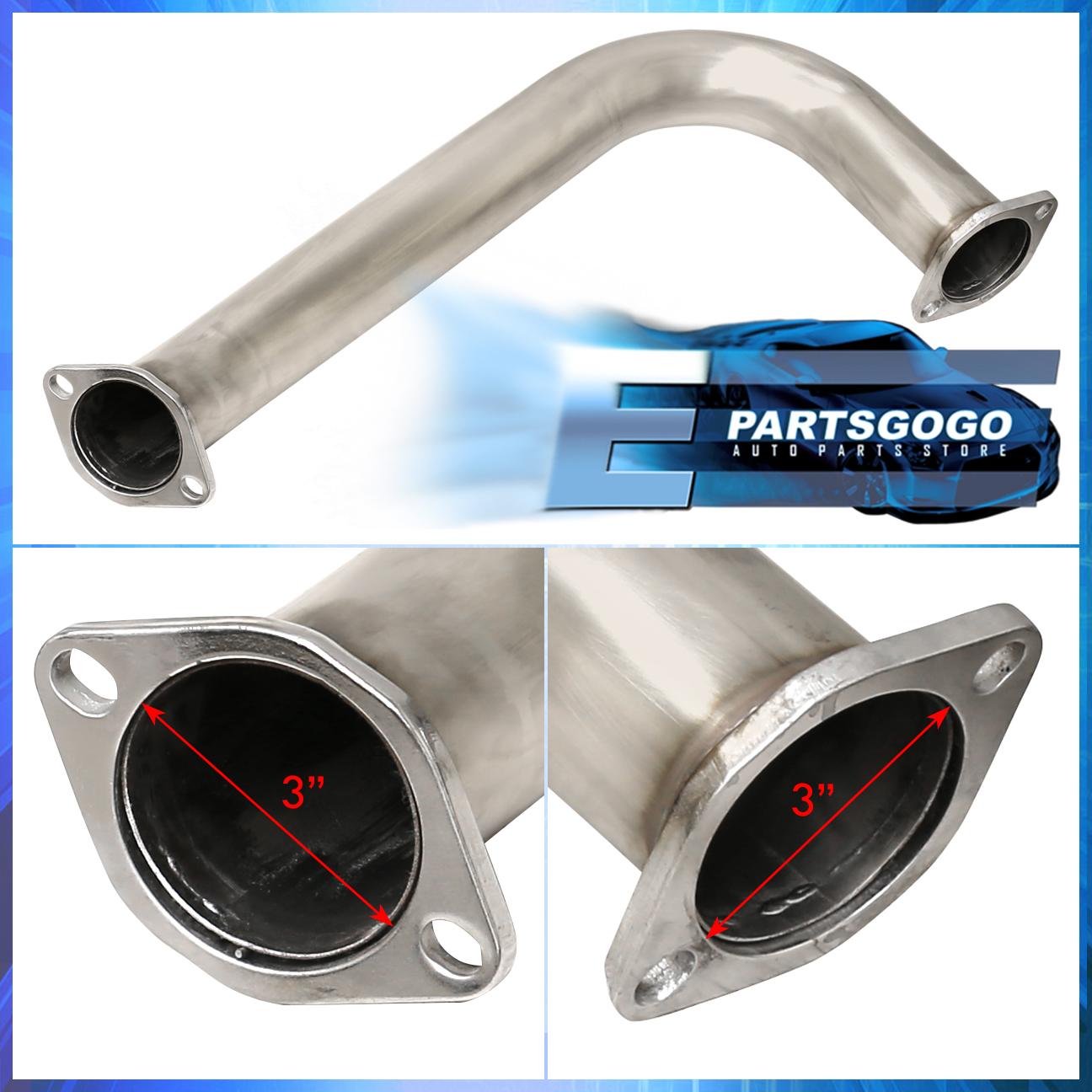 For 95-99 Mitsubishi Eclipse GST Catback Exhaust + 4.5